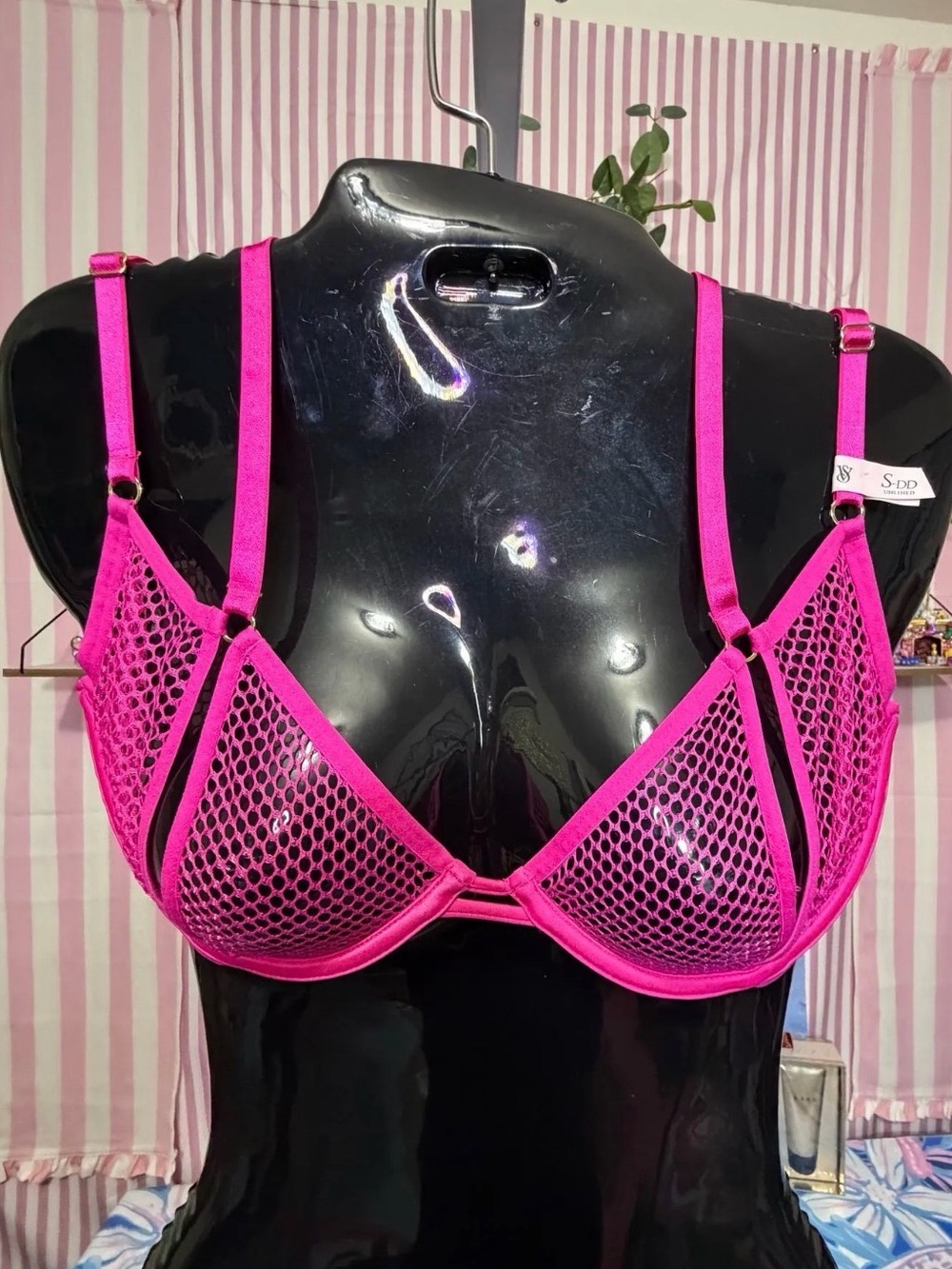 Victoria’s Secret NET low cut Demi bonnet Bra SDD NWT